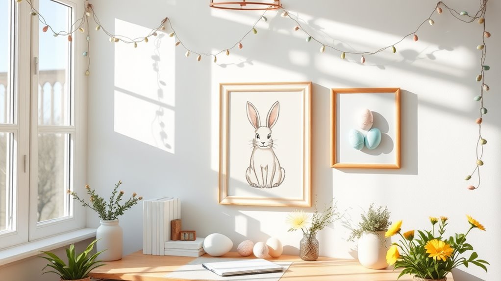 easter themed office decor ideas