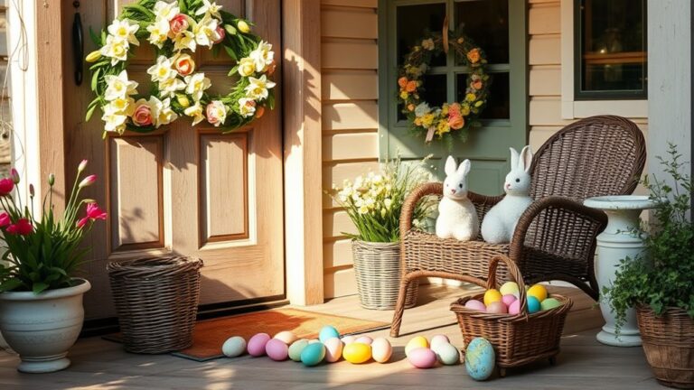 easter themed porch decorations ideas