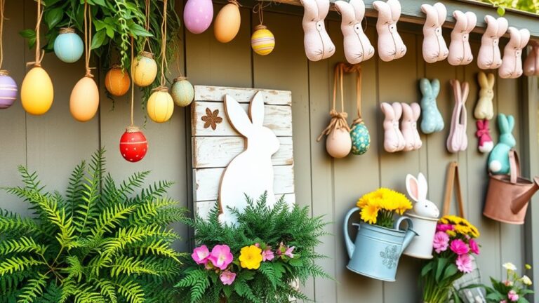 easter themed shed wall decorations