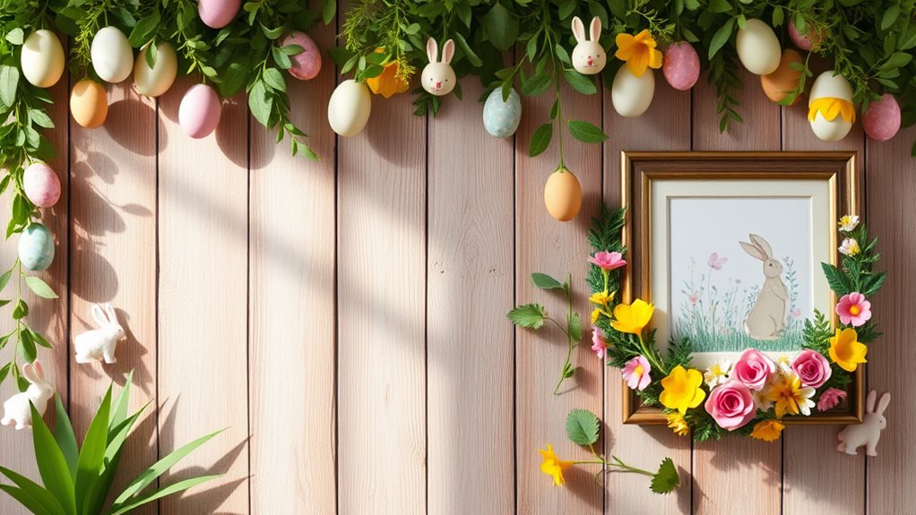 easter themed wall decoration ideas