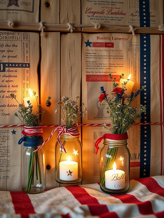 eco friendly jar candle holders