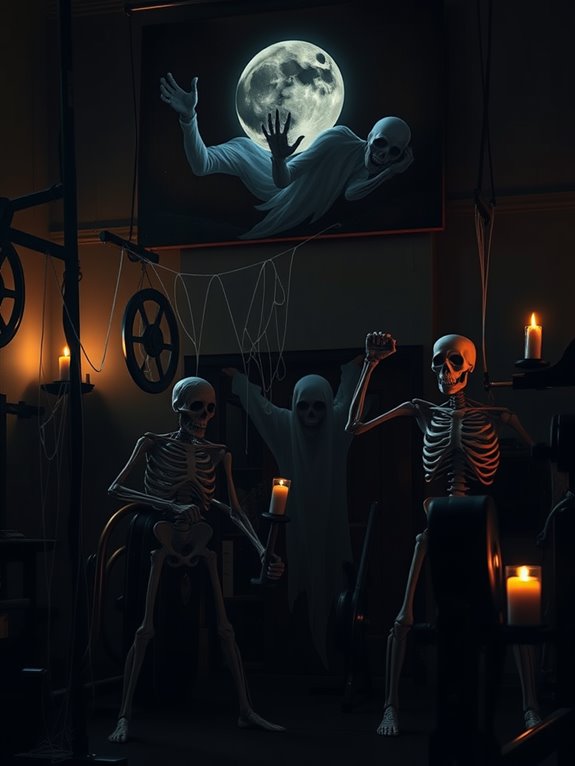 eerie artistic expressions displayed