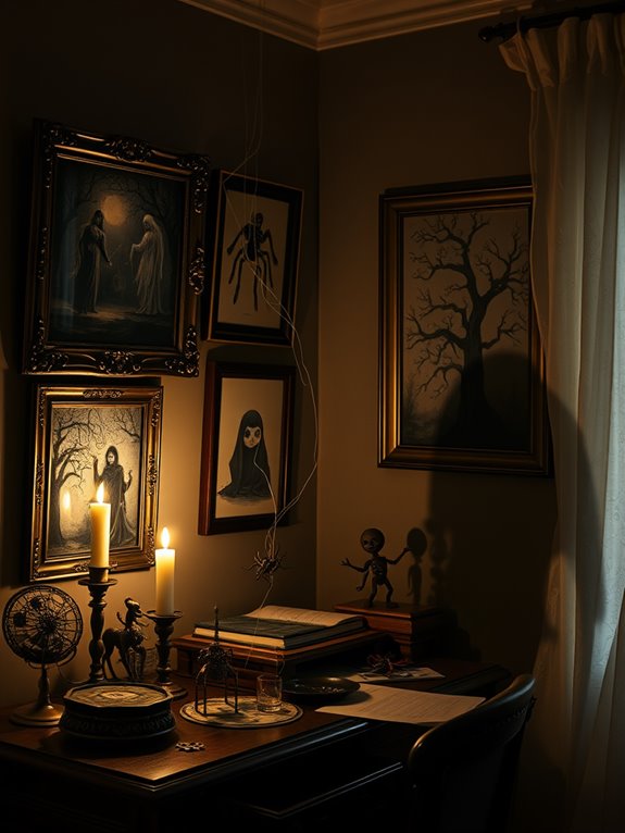 eerie artistic home decor