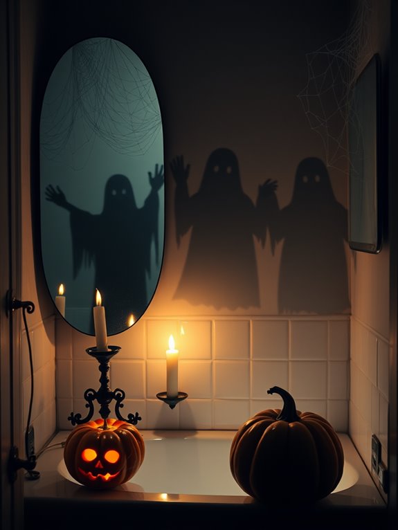 eerie figures and darkness