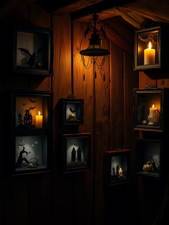 eerie haunting shadow displays