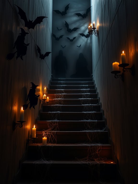eerie shapes and darkness