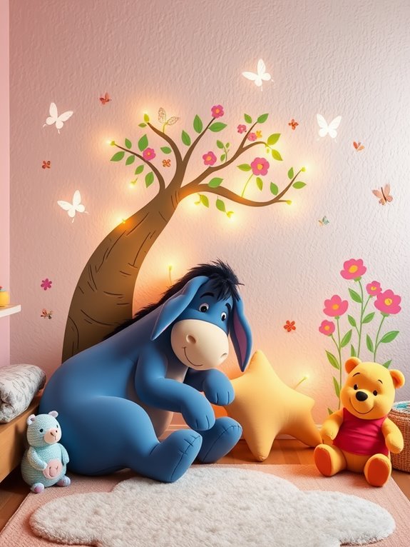 eeyore s charming hideaway scene