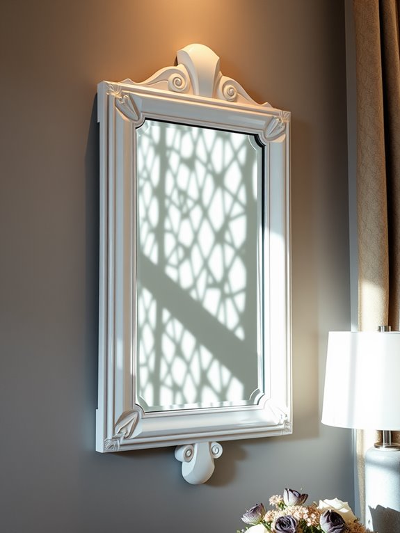 elegant art deco mirror