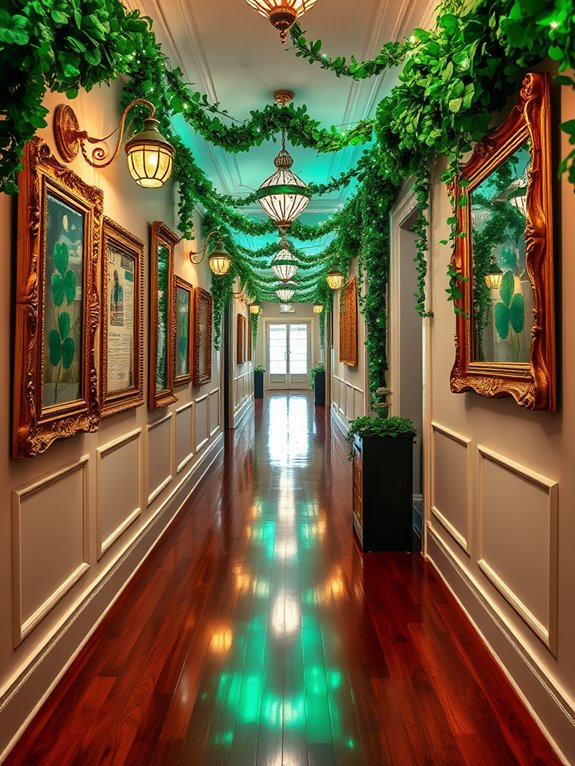 elegant shimmering picture borders