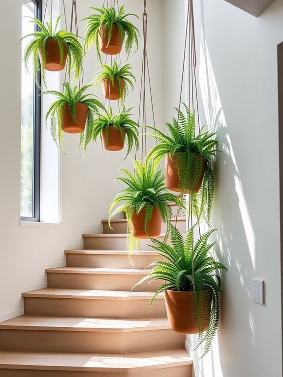 elevate greenery with planters