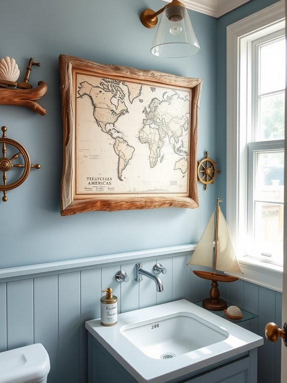 exploration themed nautical decor