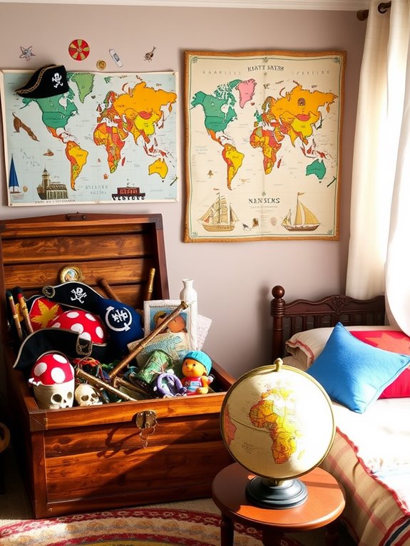 explorer costume play area