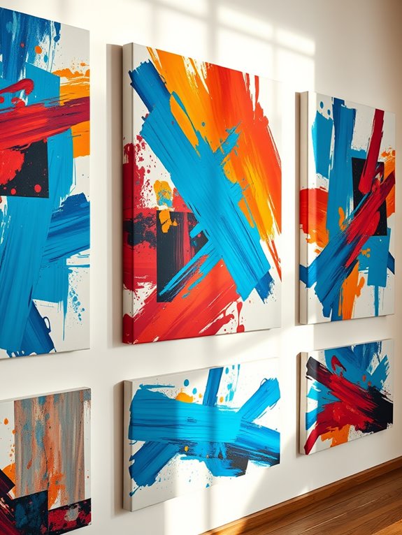 expressive artistic technique showcased