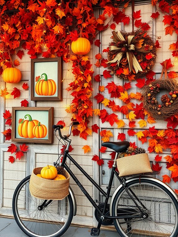 fall inspired decorative artwork