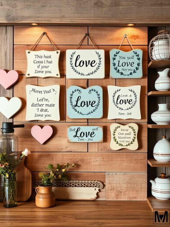 family love personalized signs