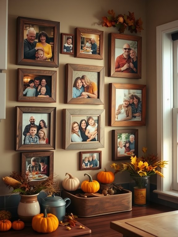 family memories in collages
