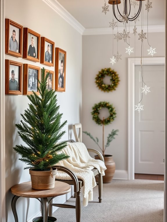 family photos add warmth