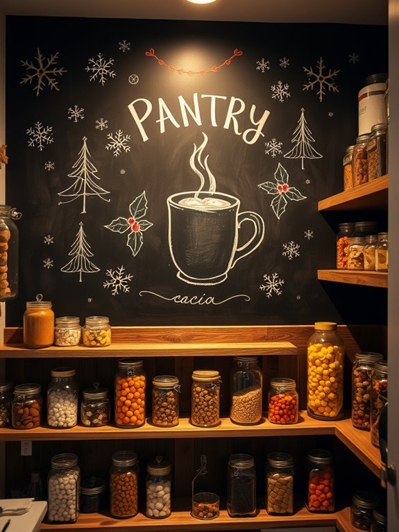 festive chalkboard decorations ideas