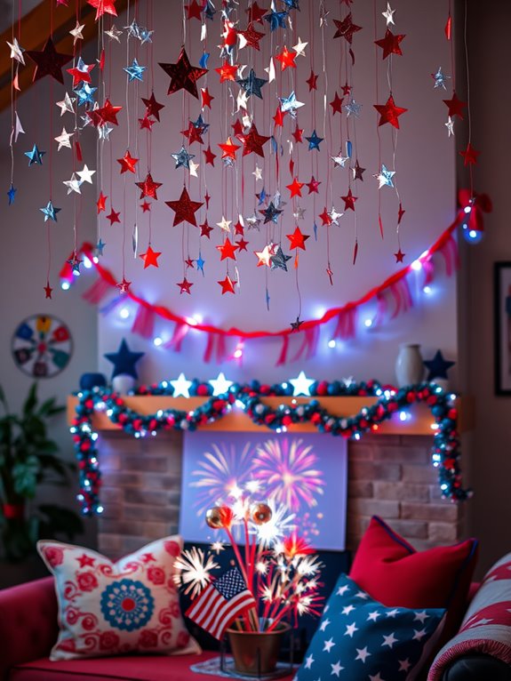 festive decorative display items