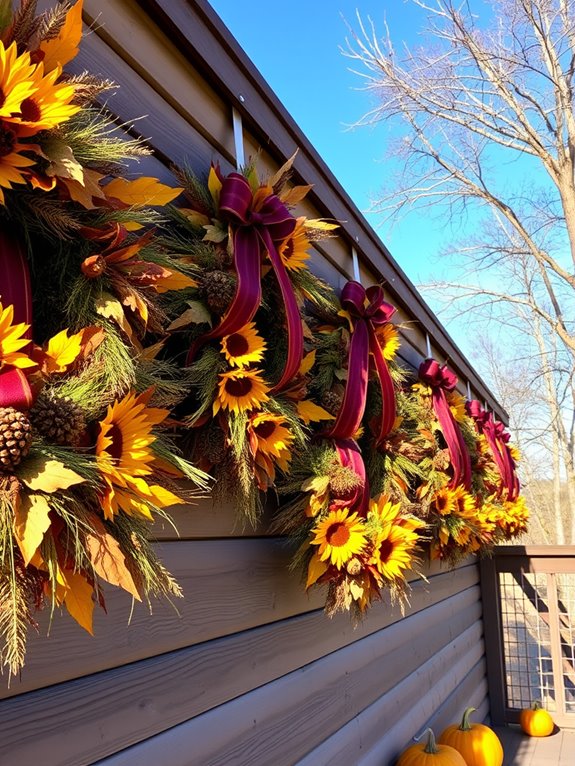 festive decorative door accents