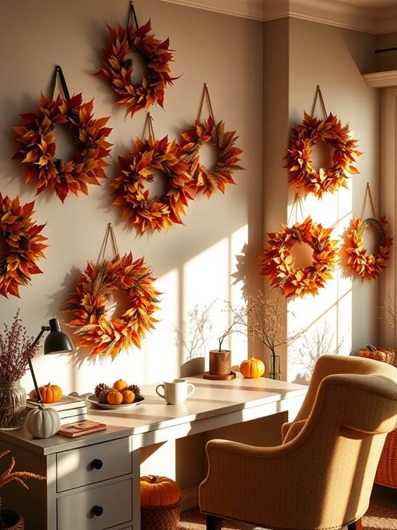 festive decorative door accents