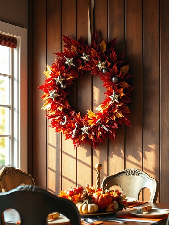 festive decorative door adornments
