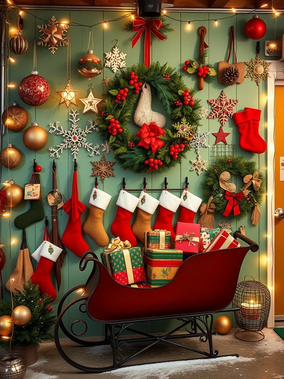 festive decorative wall art