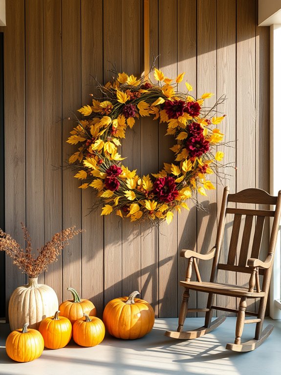 festive door decorations ideas