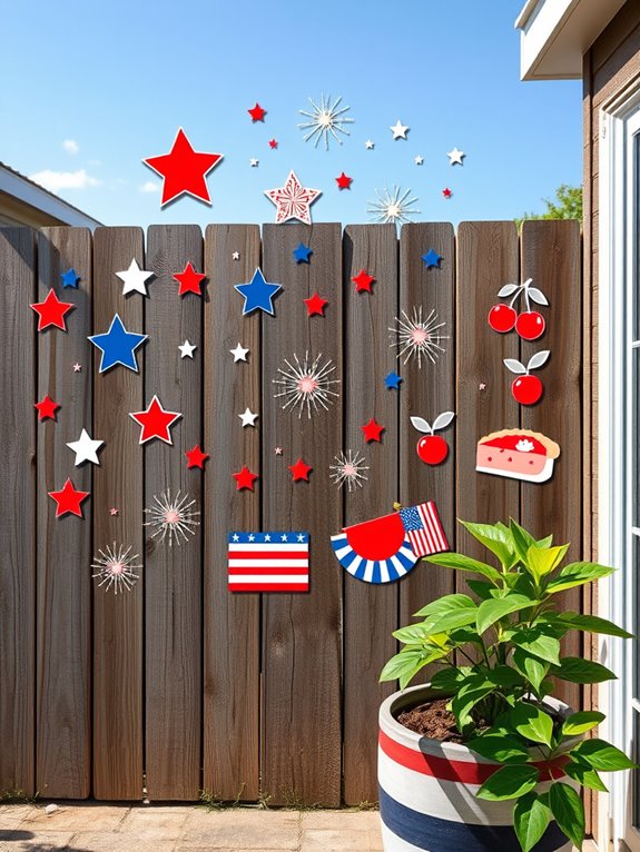 festive home decoration stickers