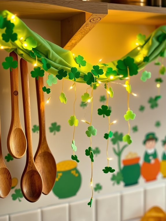 festive irish holiday decor