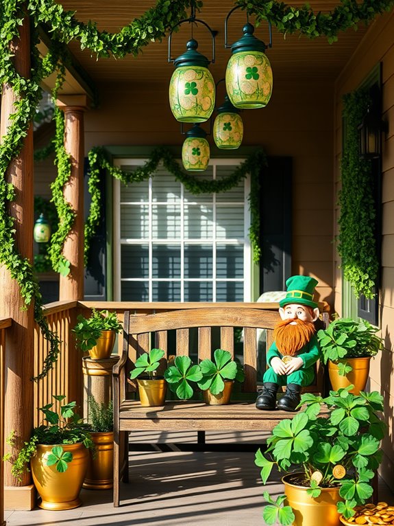 festive irish inspired decorations