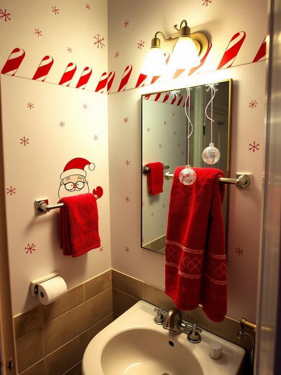festive wall decoration stickers