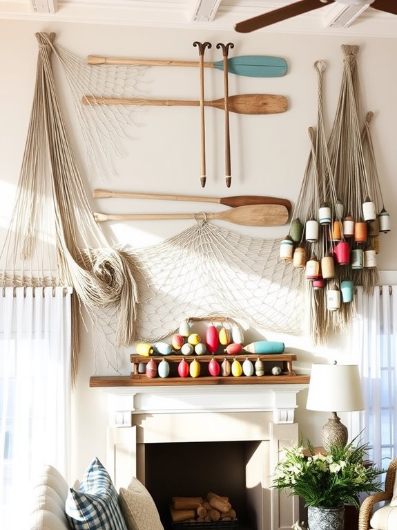 fishing gear decor ideas