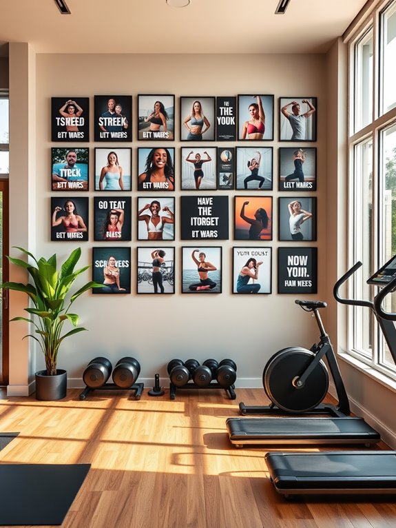 fitness journey photo collages
