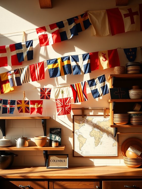 flags of the sea