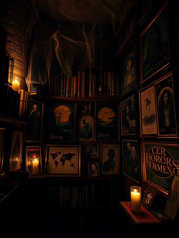 frightening prints and posters