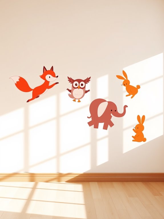 fun animal shadow shapes