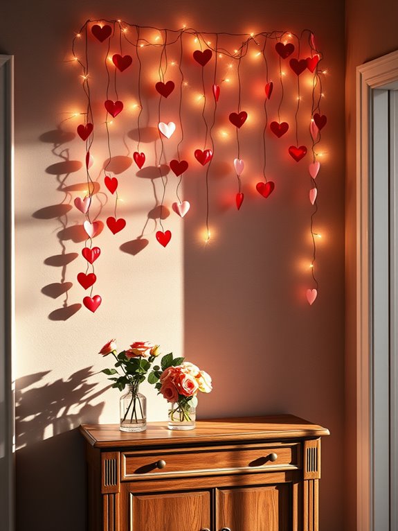 gentle illumination highlights ambiance