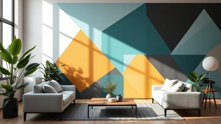 geometric wall art inspiration