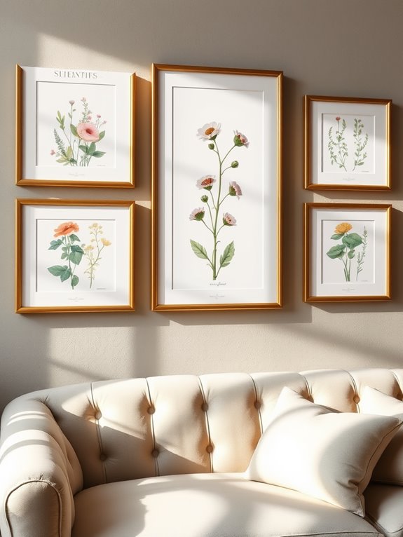 graceful plant artwork collection
