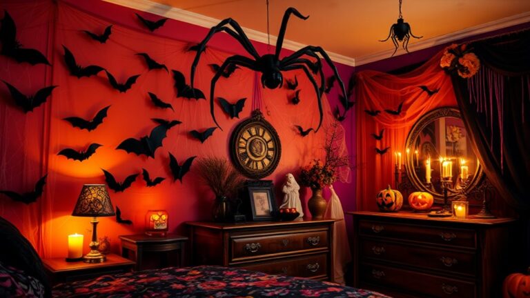 halloween bedroom wall decor