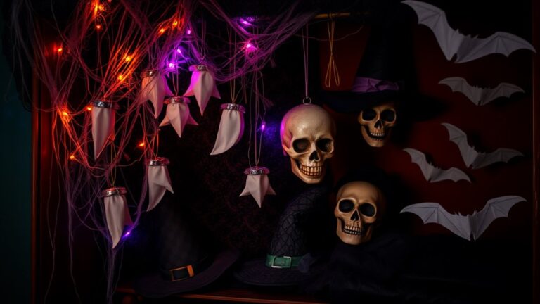 halloween closet wall decor