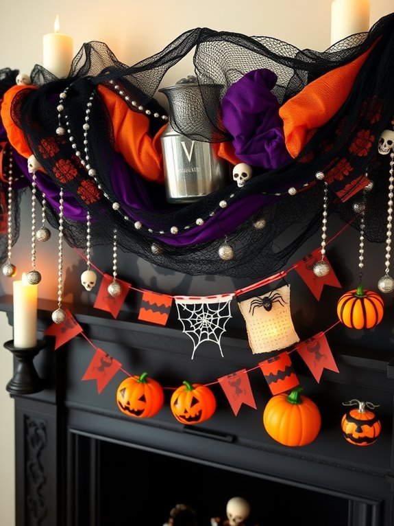halloween decorations and accents