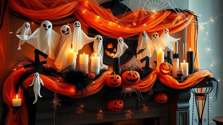 halloween mantel decor ideas