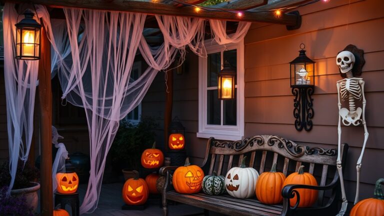halloween patio wall decorations
