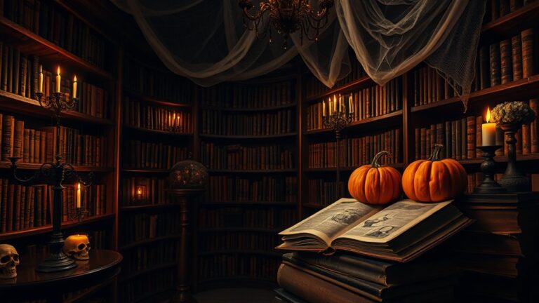 halloween themed library decor ideas