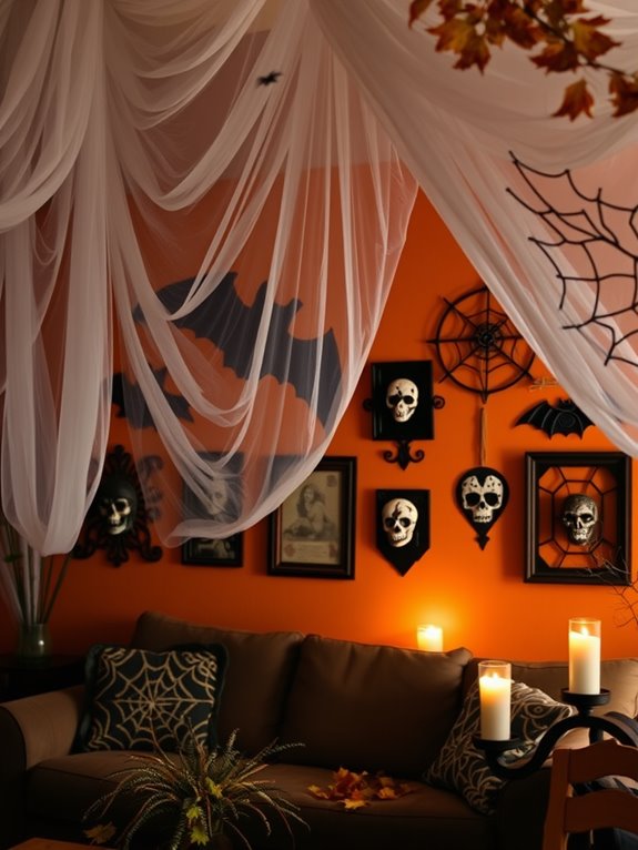halloween themed wall decor