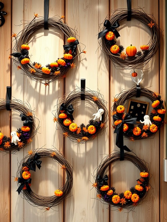 halloween themed wall decorations