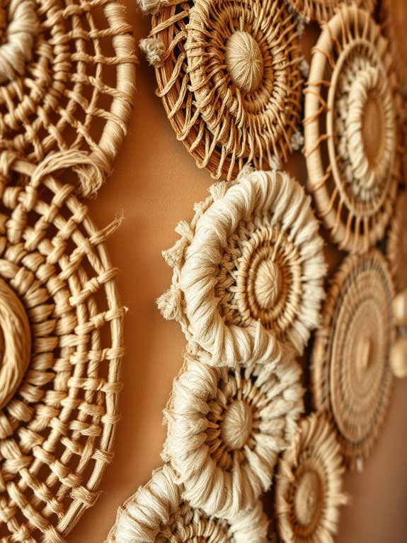 handmade woven wall decor