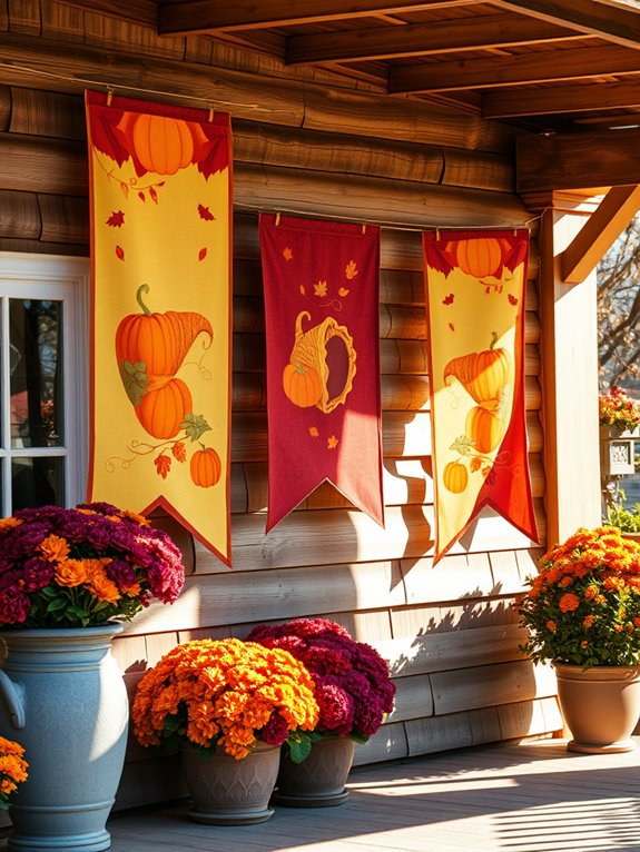 harvest festival decorative banners